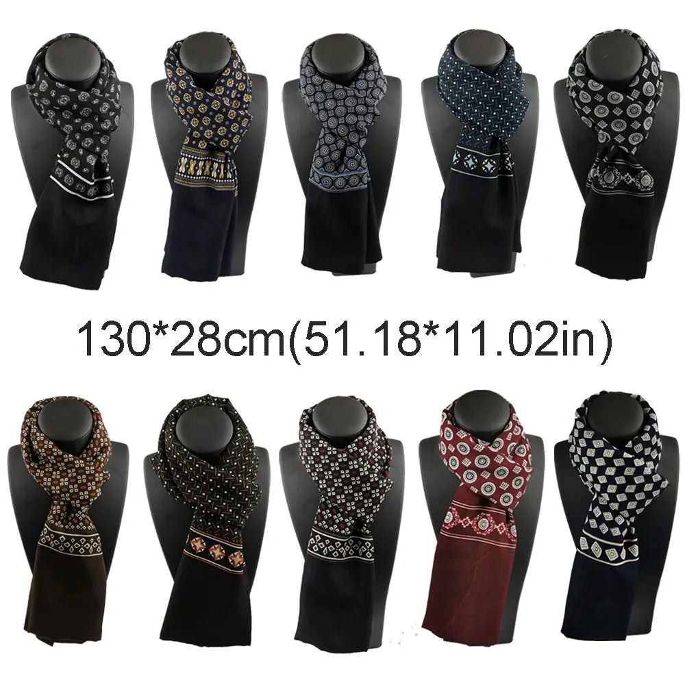 Fashion Double Layer Peach Skin Scarf Keep Warm Autumn Winter Plaid Scarf Man Luxury Brand Designer Shawl Wrap