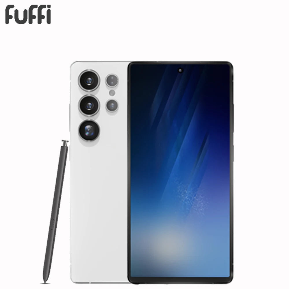 Global Vision S25 Pro Smartphone Android 12 8GB RAM 512GB ROM 6.8 Inch Phone 1920x1080HD 24MP+48MP 4G 5G Network Mobile Phones