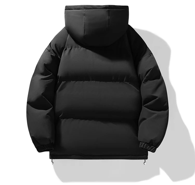2026 new arrival winter jacket sill-like cotton jackets men,mens fashion thicken warm parkas trench coat male size M-4XL
