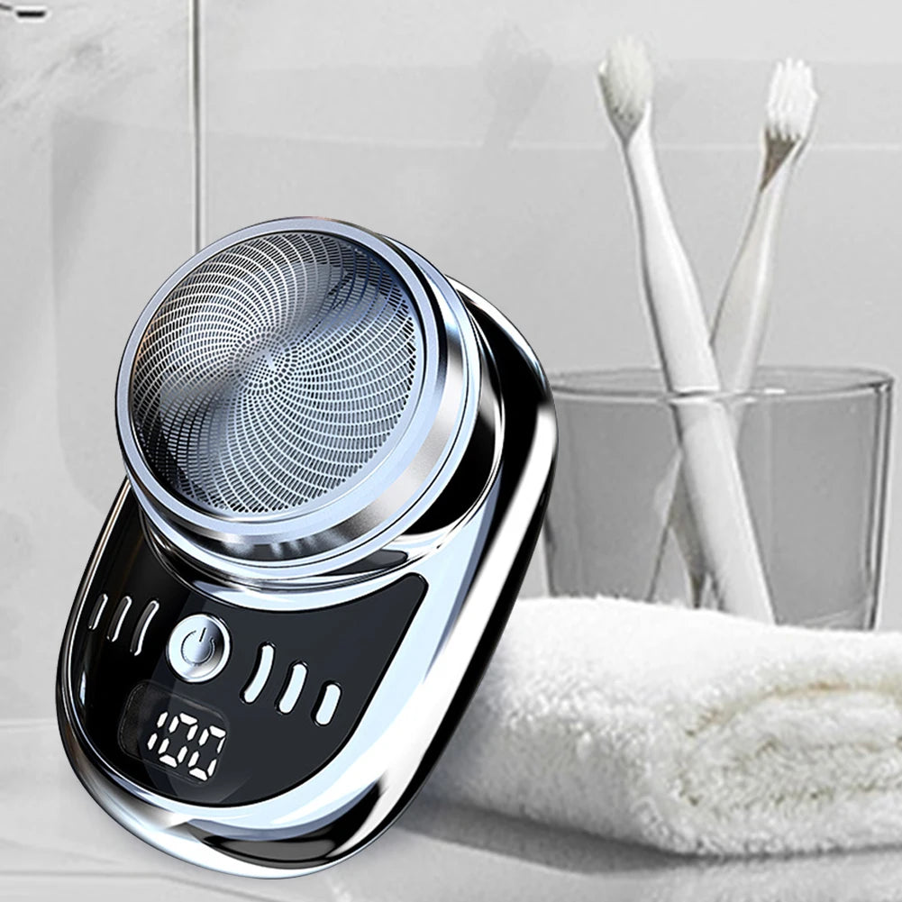 Mini Electric Travel Shaver For Men Pocket Size USB Charging Portable Painless Cordless Trimmer Knive Face Beard Razor