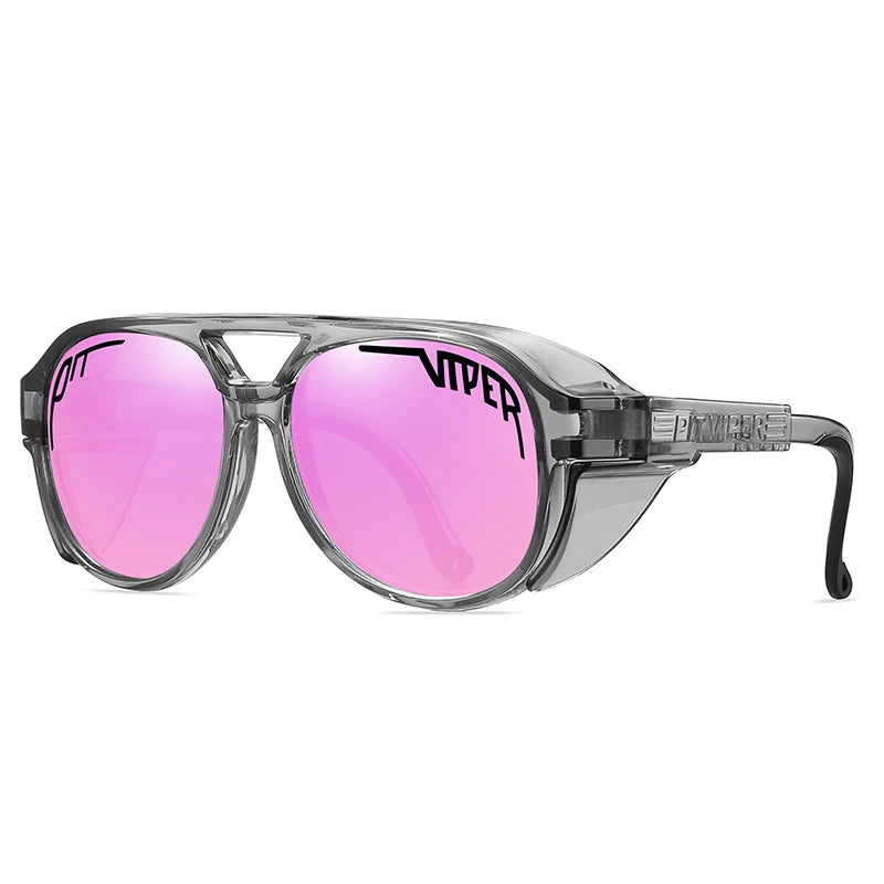 PIT VIPER Cycling Glasses for Men and Women, MTB Bicycle Eyewear, Road Bike Glasses, Windproof Sport Sunglasses, UV400