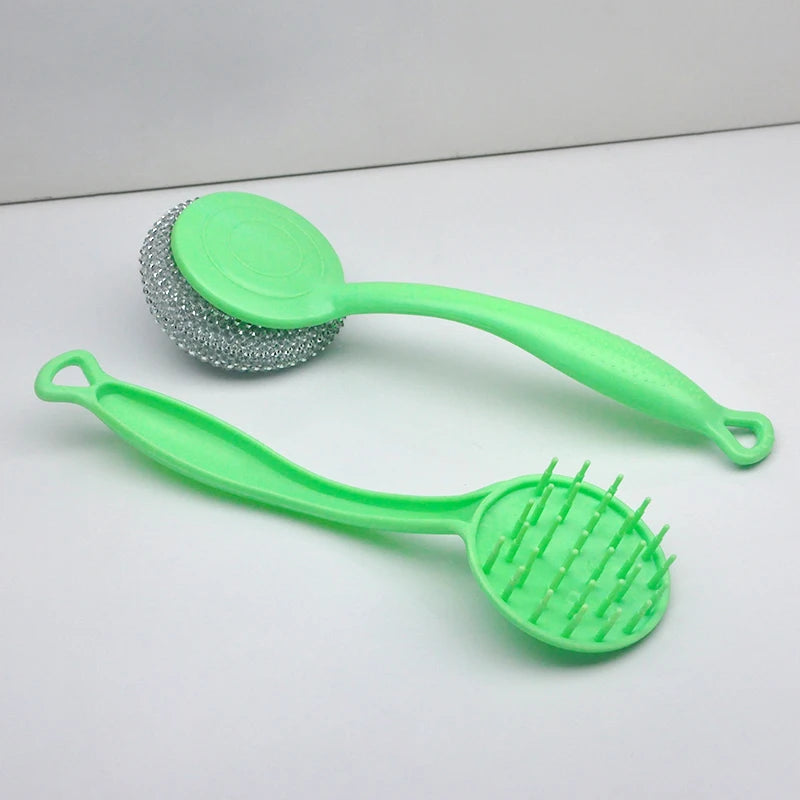 Cleaning Ball Brush Removable Cleaning Brush Pots and Pans Brush Kitchen Cleaning Tools Household Cleaning Brush