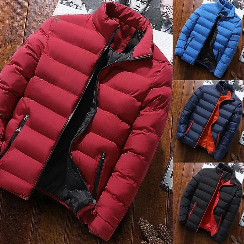 Outdoor Camping Jacket Sport Fashion Trend Streetwear Tops Autumn And Winter 2025 Waterproof Thermal Parka for Men