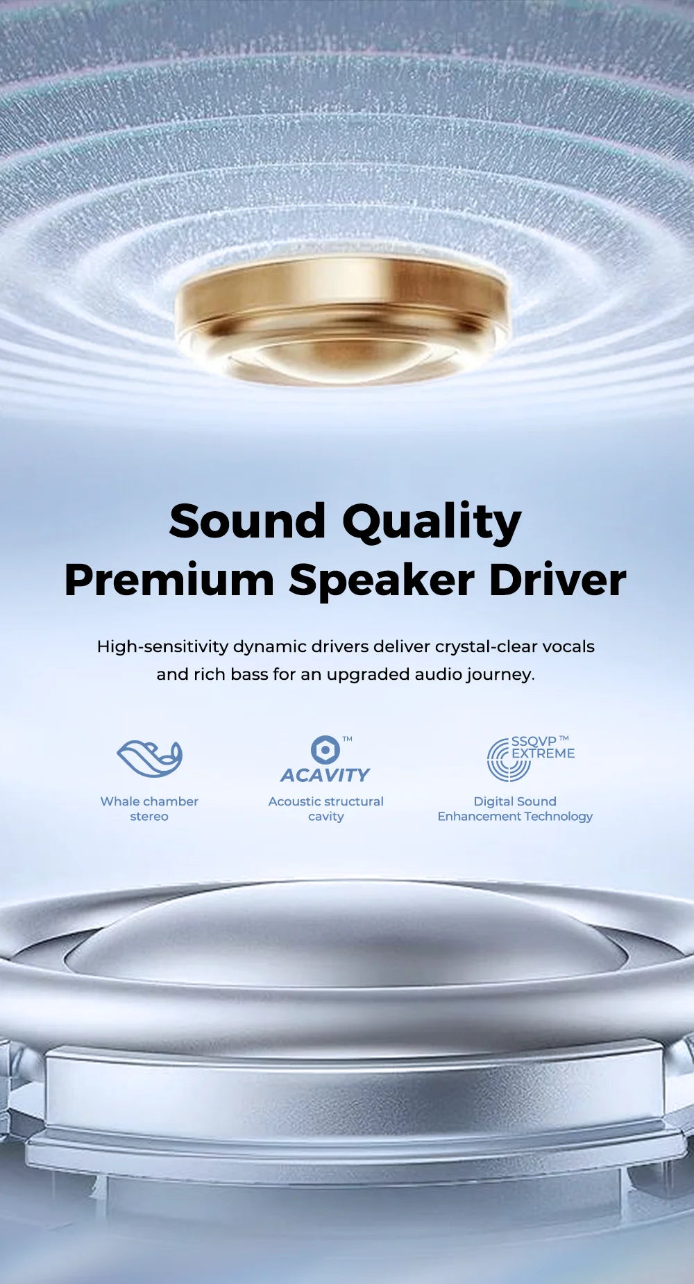 New 2026 HTC NE68 Bluetooth 6.0 Wireless Headphones AI Translation Earphones Long Battery Life Upgrade Free Translator APP