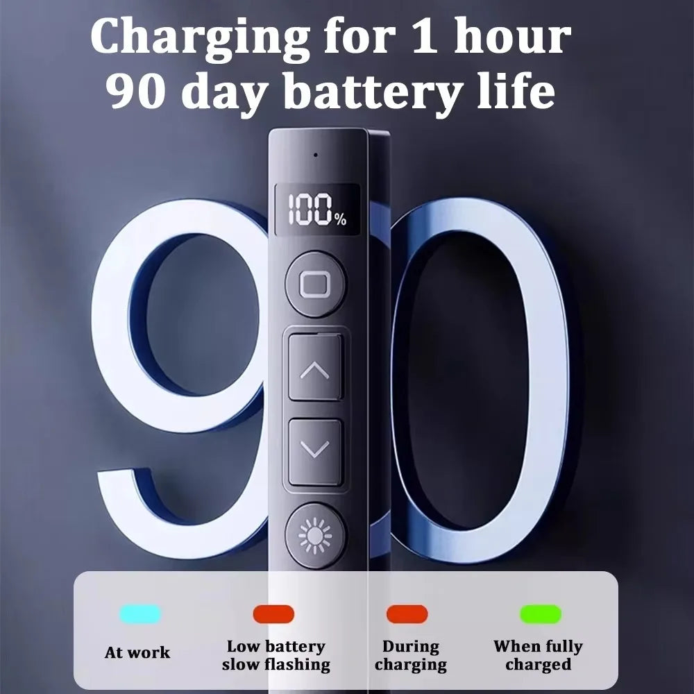 New USB Presentation Clicker ABS 3A Powerpoint Pen Portable Durable Slide Advancer Pen