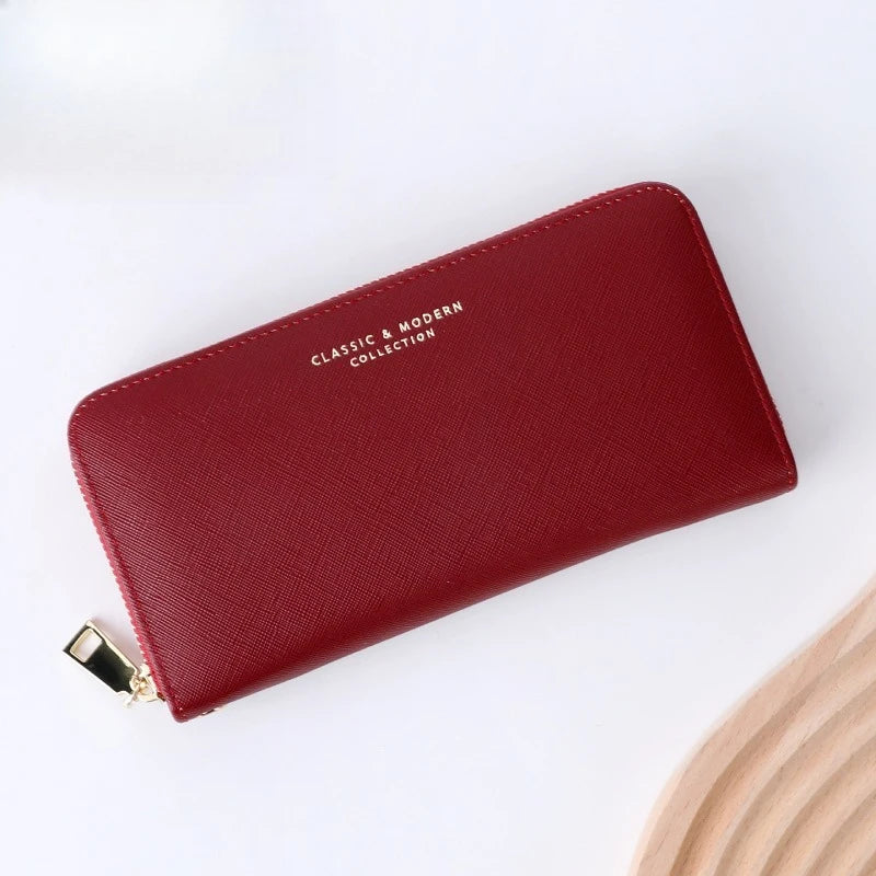 Women Wallet Fashion Purses for Woman Women's Long Style Simple Man Wallets Coin Purse Card Bag Woman's Bags Holders Luggage
