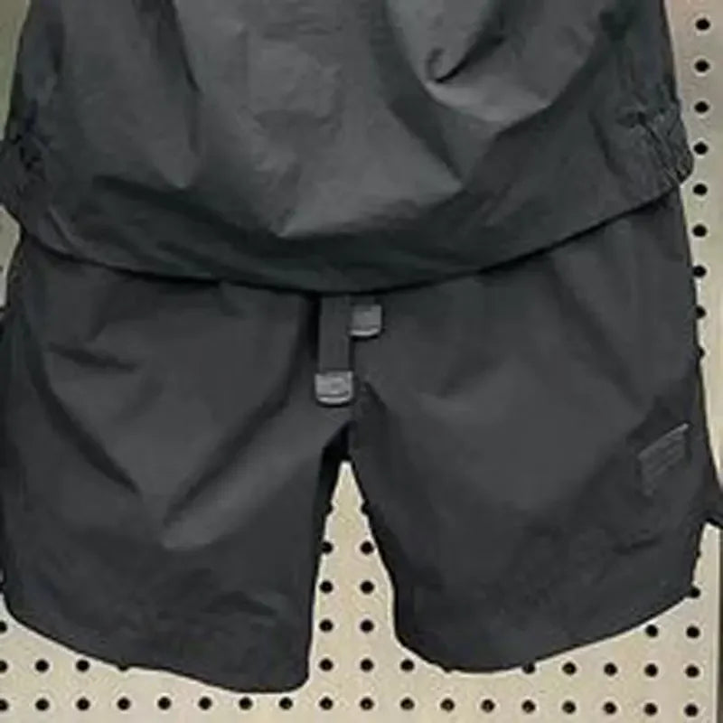 Summer Thin Breathable Sunscreen Men Hooded Short Sleeve Top And Shorts Two Piece Set  Hoodie Suits Casual Loose Outfits Outwear