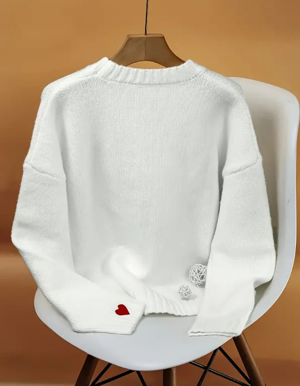 plus Size Elegant Casual Knitwear for Women Spring Autumn Outerwear Sweater Versatile Travel Long Sleeve Top