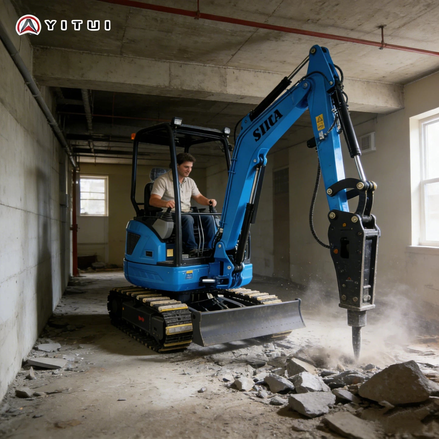 2026 Mini Excavator 2.0 Ton Euro 5 Kubota Engine Multi-Function Compact Digger For Farm Garden & Small Engineering Customized