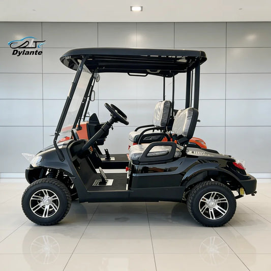 Brand New 4-Wheel High-Speed 60V Lithium Battery Mini Electric 2 4-Seater Lift Off-Road Vehicle Classic Golf Cart With Bumper