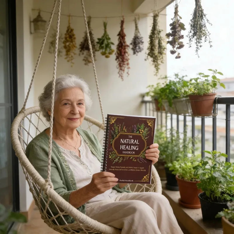Natural Healing Handbook: Coil bound easy to read notebook with both practical and collectible value