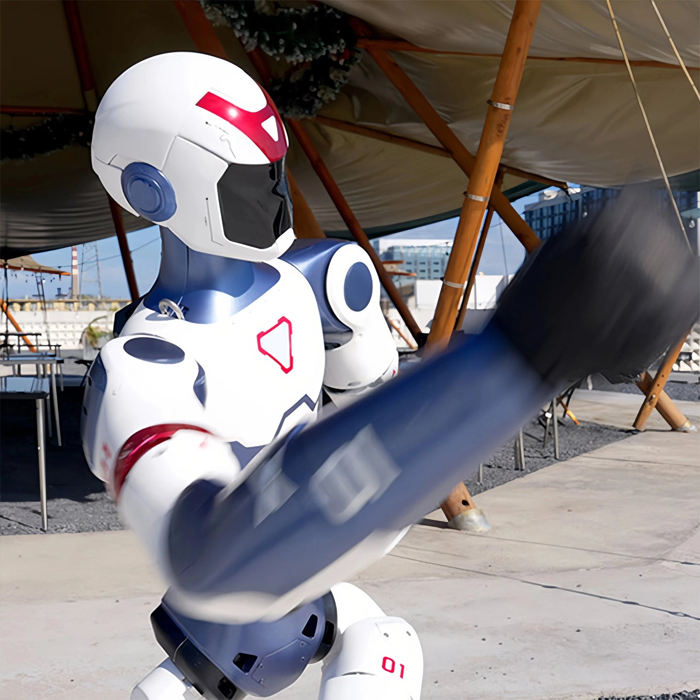 Latest Unitree R1 Bipedal Robot for Industrial Automation with AI Powered Vision and Navigation System
