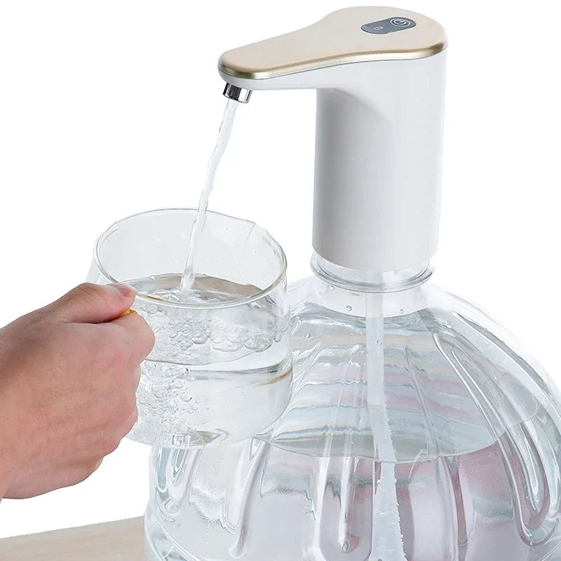 Electric Water Dispenser Bottle Pump USB Charging Barreled Water Pump Dual Mode Switch Automatic Water Dispenser Pump for Home