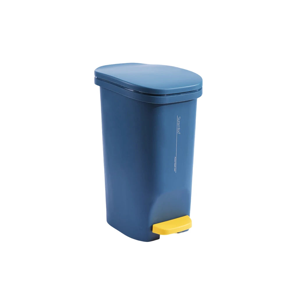 Trash Can Foot Pedal Garbage with Cover Storage Buckets for Household Kitchen Living Room  Classification Cleaning Bin Dustbin