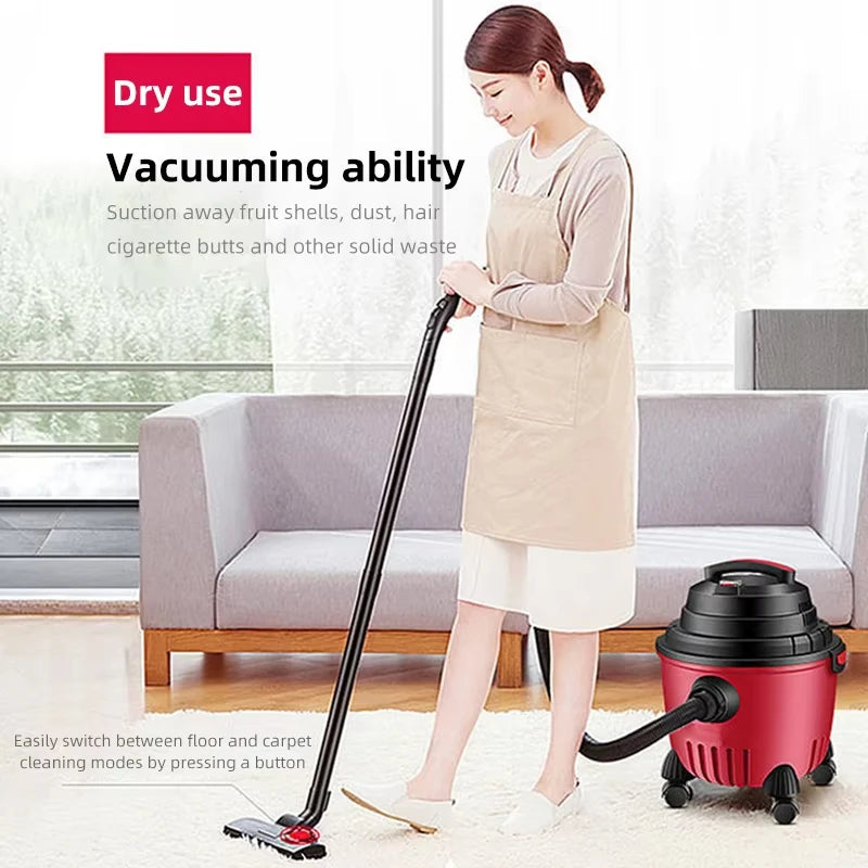 Multifunctional Vacuum Cleaner With Dust Collection Function Suitable for Home Garage Workshop Industrial Dry Wet Cleaning