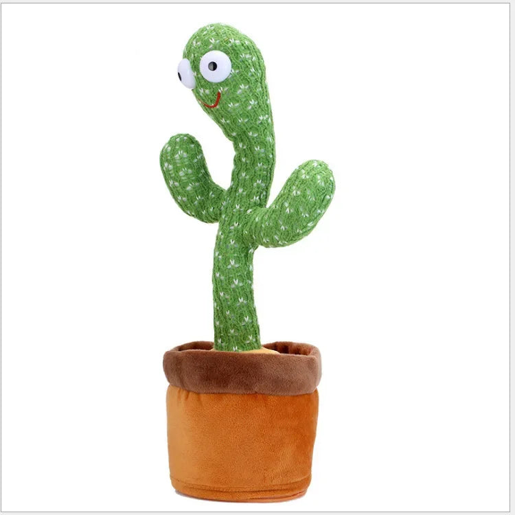 Magic Twist Talking Cactus Toy Dancing Cactus Swing Singing