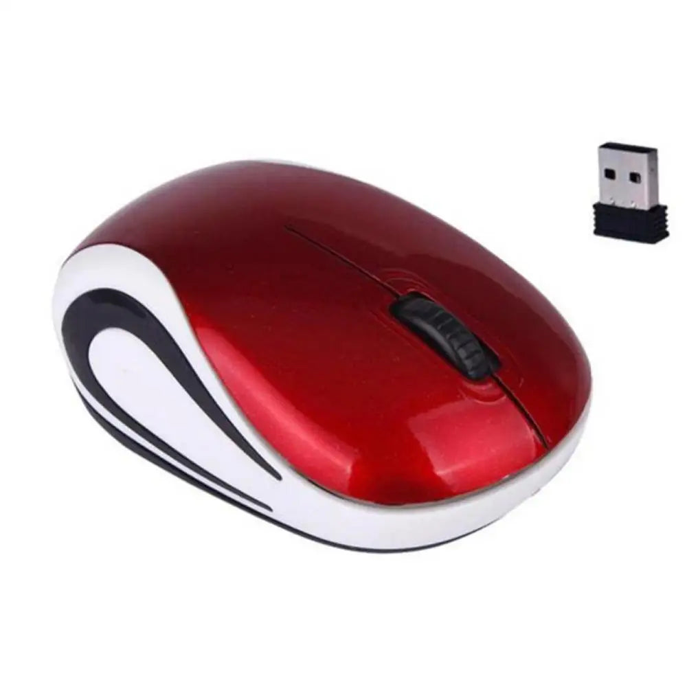 Wireless Mini Mouse Computer Gaming Small Portable Mause 1600DPI Optical USB Ergonomic USB Mice For PC Laptop Gift