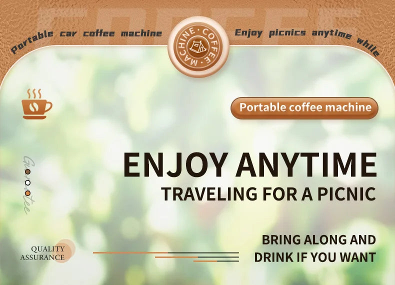 JFBONIN Electric Portable Coffee Machine Capsule Ground Coffee Brewer for Coffee Powder And Coffee Capsule - Coffee Maker