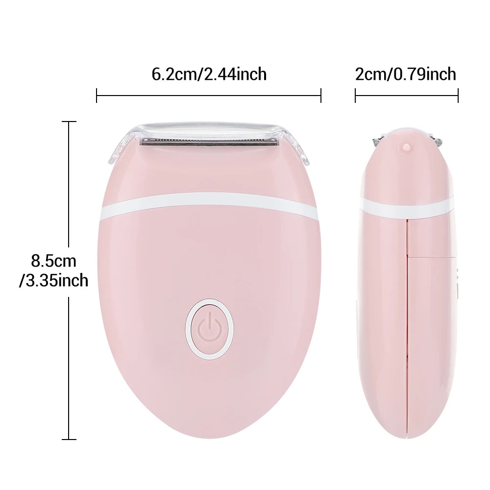 3 in 1 Hair Removal Machine Painless Epilator Women's Electric Shaver Bikini Private Parts Armpit Whole Body Shaving Depilation