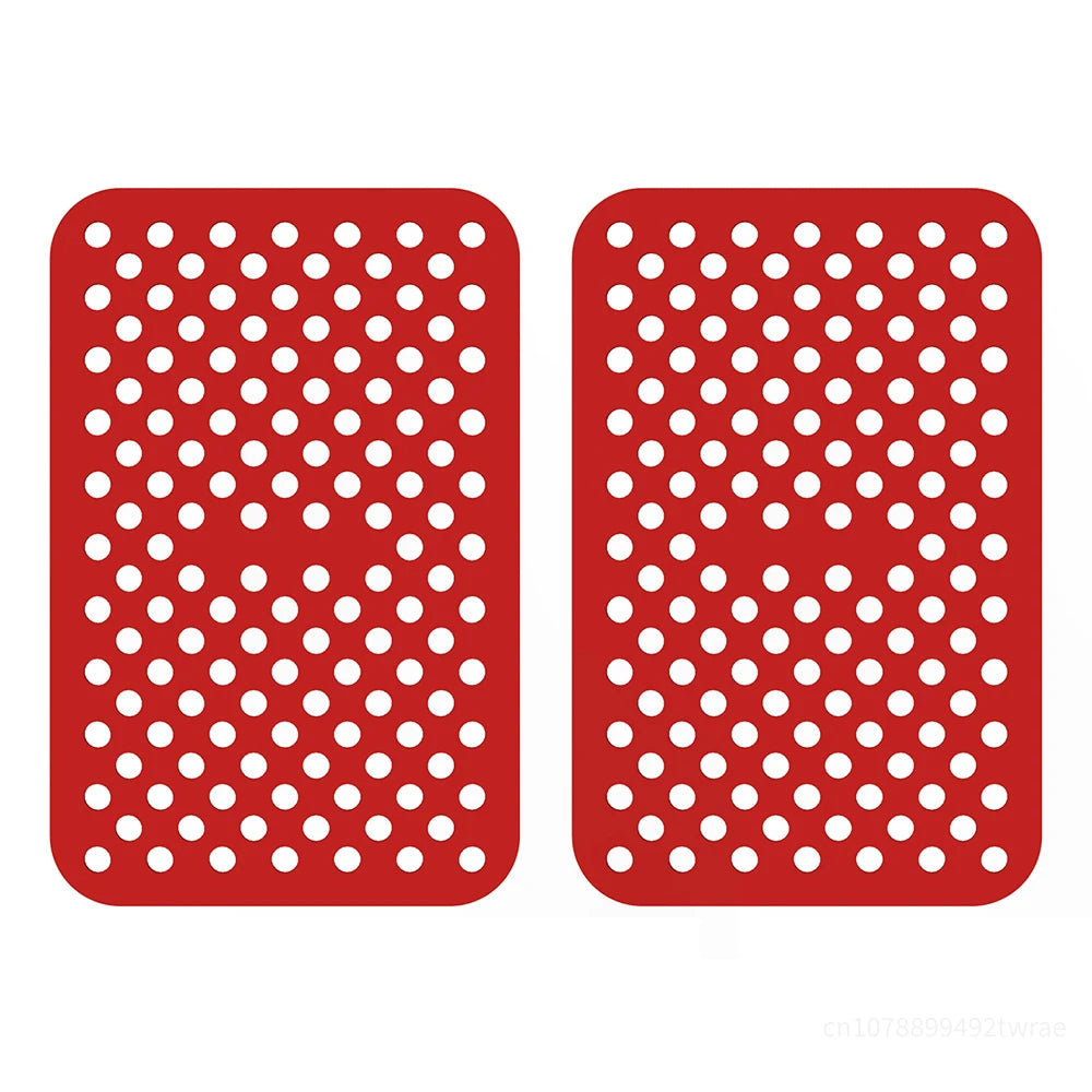 Air Fryer Silicone Liner For Ninja Foodi DZ201 Heat Resistant Steamer Mat Non-stick Oven Tray Air Fryer Accessories Baking Tools