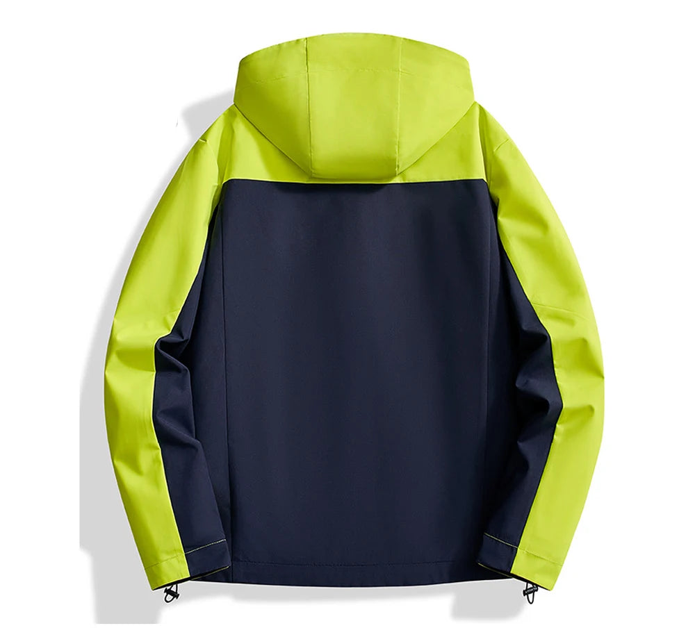 Spring Autumn Men's Climbing Waterproof Jackets Outdoor Men Hiking Rain Coats Men Sports Breathable Windbreaker Jacket Clothing