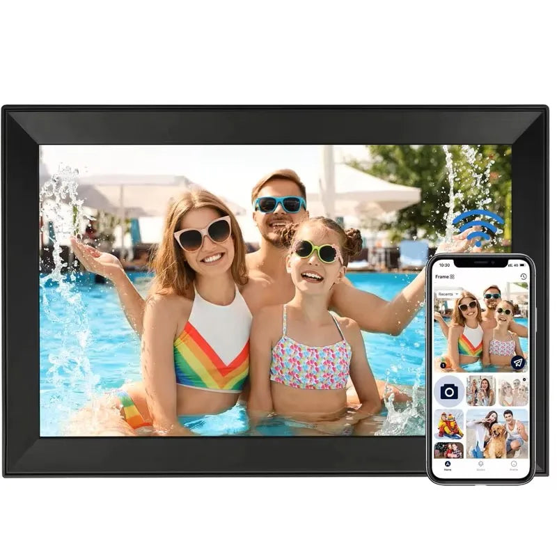 15.6 inch built in 32GB WiFi Large touch ips digital photo frame 1920*1080 Digital Frame via Uhale app