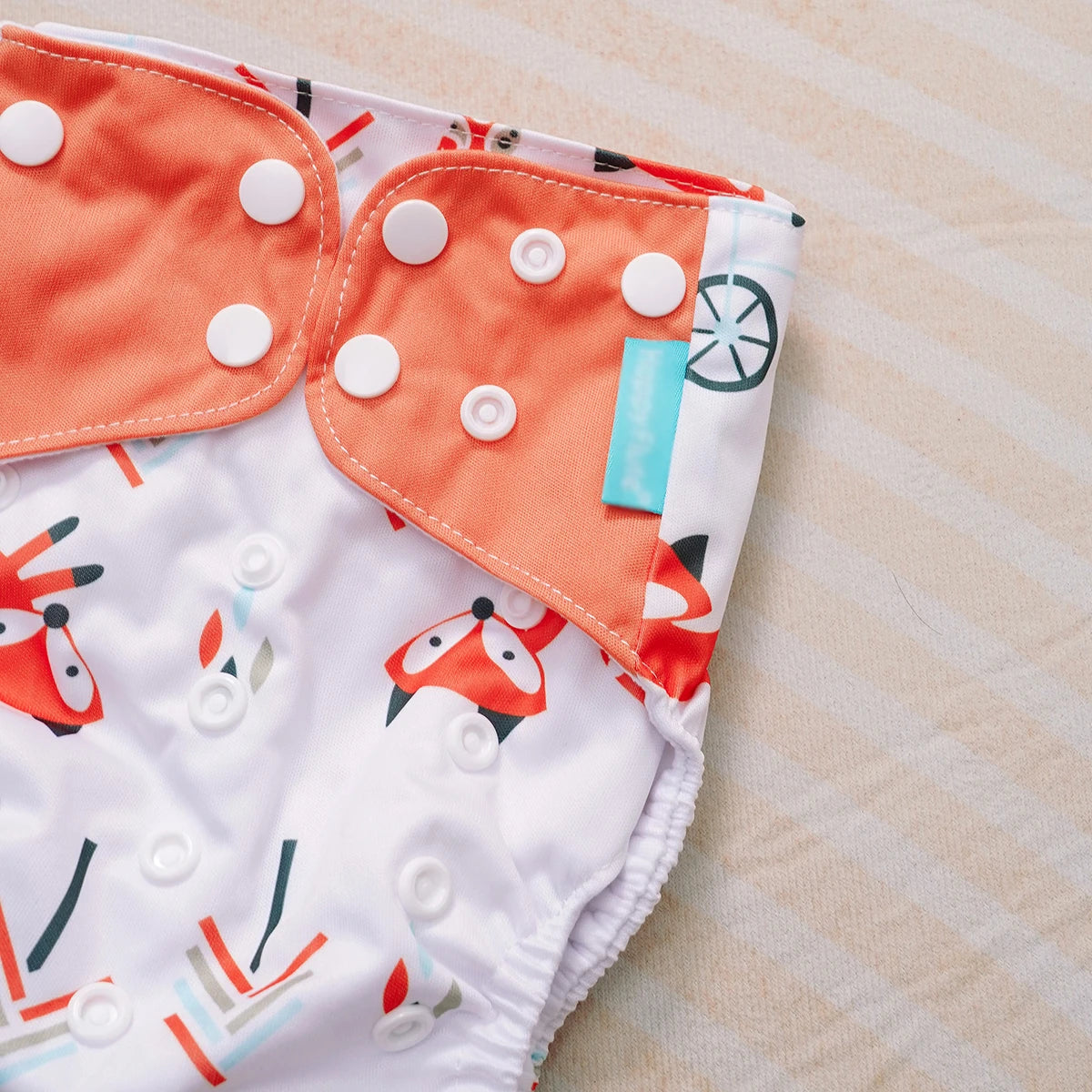 4PCS Baby Waterproof Nappies Cute Underwears Reusable Newborn Cloth Diaper Soft Ecological Toddler Training Pants For Boys Girls