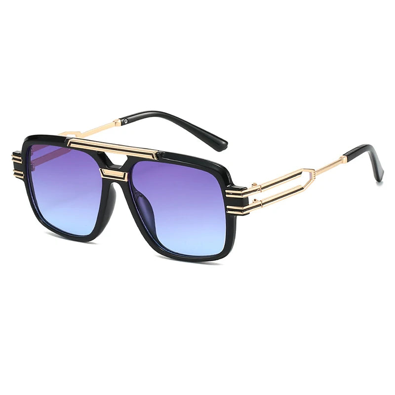 Square Sunglasses for Men Women Luxury Vintage Fashion Transparent Lens Sun Glasses Gafas De Sol Hombre Lunette Soleil Femme