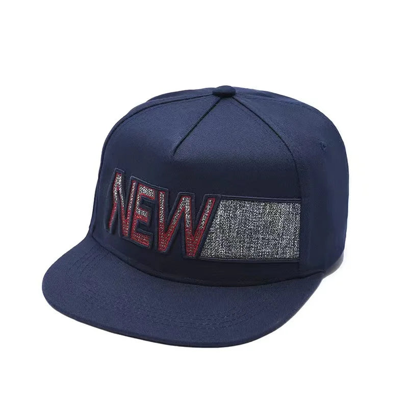 1PC Unisex  Letter Embroidery Hip-Hop Hats Spring and Autumn Outdoor Adjustable Casual Baseball Caps Sunscreen Hat