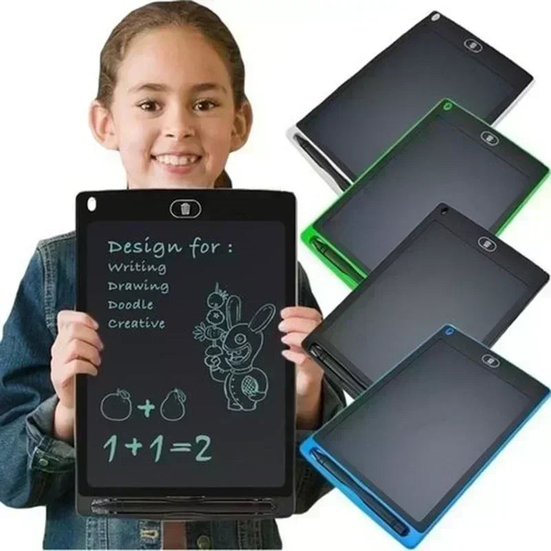 8.5/10/12/16 in LCD Drawing Board Writing Tablet Digit Magic Blackboard Art Painting Tool Kids Toys Brain Game Child's Gift
