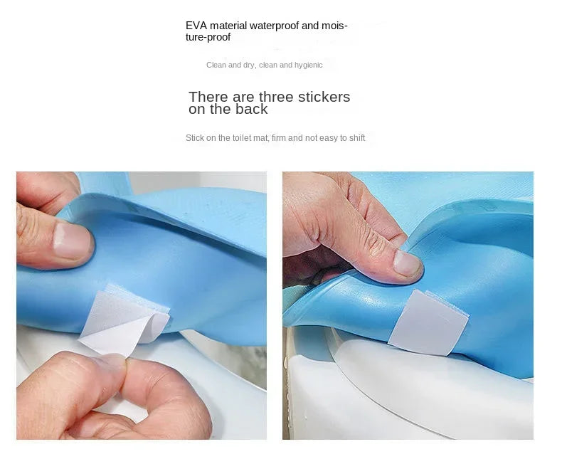 Waterpoof Soft Toilet Seat Cover Bathroom Washable Closestool Mat Pad Cushion O-shape Toilet seat Bidet Toilet Cover Accessories