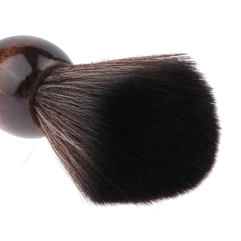 Natural Razor Brush with Wood Handle Badger Hair Men's Shaving Brush Barber Salon Men Facial Beard Cleaning Appliance Shave Tool