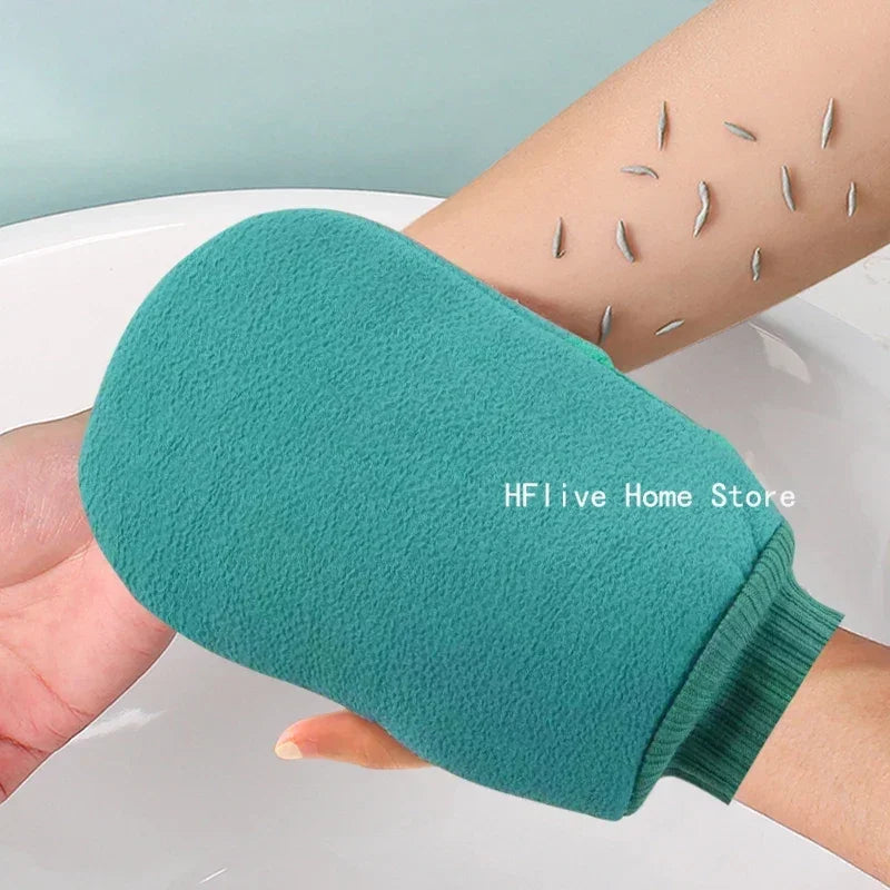 Bath For Peeling Exfoliating Body Cleaning Scrub Mitt Rub Dead Skin Gloves For Shower Body Brush Towel SPA Foam Body Massage