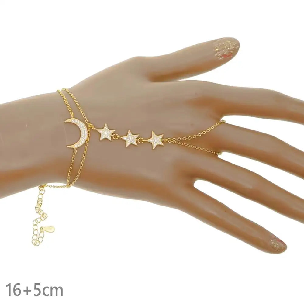 New Iced Out Oval CZ Choker Bracelet Silver Color Bling Lariat Long Bar Round Stone Long Tassel Bangle Women Jewelry