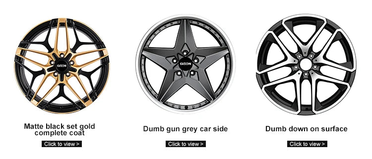 6061-T6 Aluminum Alloy Car Rim Custom Forged Car Alloy Wheels With 24 Inch PCD 5*112 5*120 5*114.3