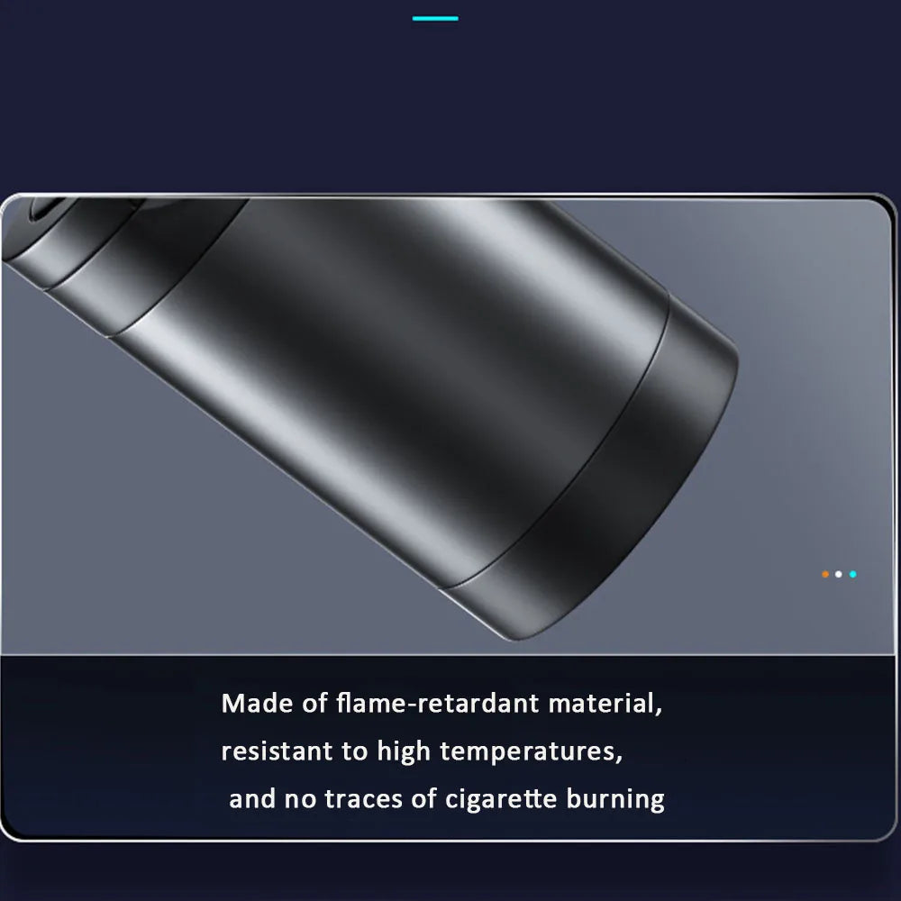 CHANCHAN Smoke Alloy Ashtray Living Room Trends Home Gifts Environmentally Friendly Car AshtrayCigarette Cover