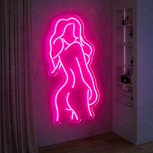 Body Neon Sign Girl Neon Sign Woman Body Neon Sign Bedroom Nightclub Bar Decor Man Cave Sign
