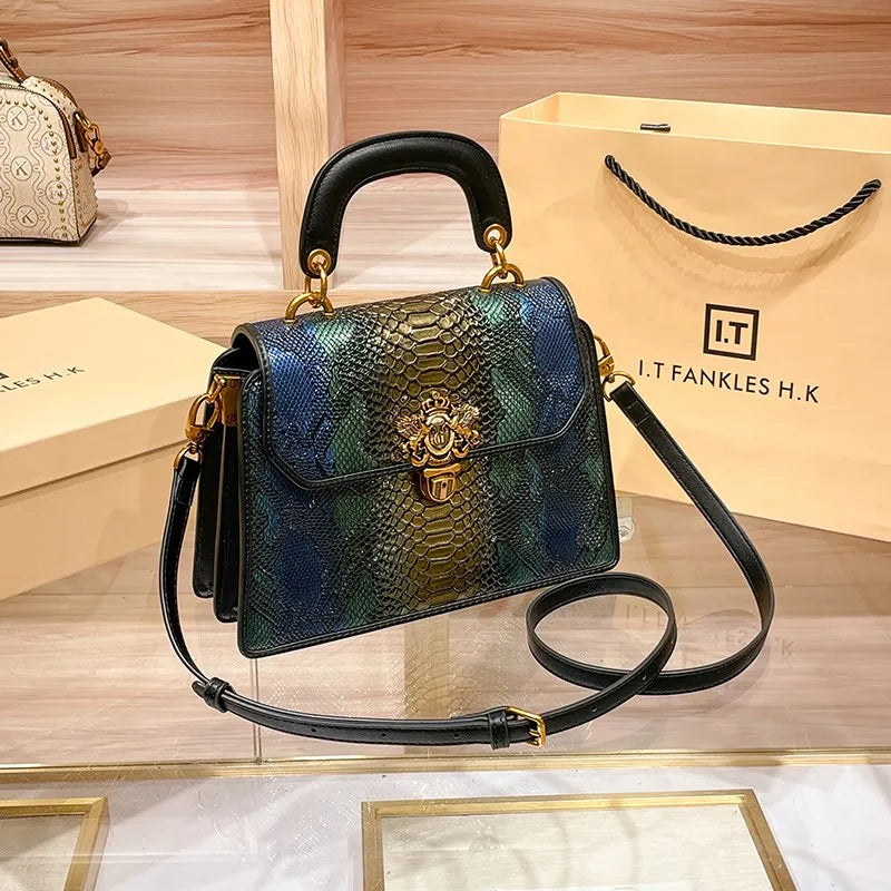 Light luxury brand women's handbag for spring and summer 2025, designer's high-quality shoulder bag, fashionable crossbody bag,