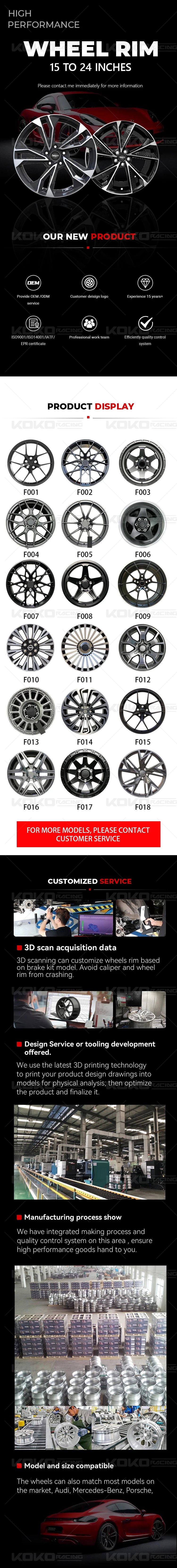 18 19 20 22 inch 12J concave design 8 spokes Negative Offset -44 rims off road mags forged Alloy 4x4 Wheels for Ford ranger Jeep