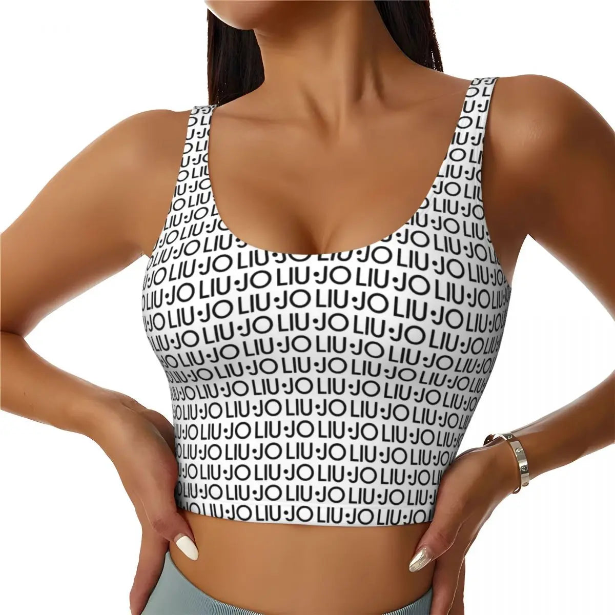 Fashionable Pajama Top Women Vest Sexy Sports Bra Loose Top Short High-strength Fitness Yoga Cut Vest Comfortable and Breathable