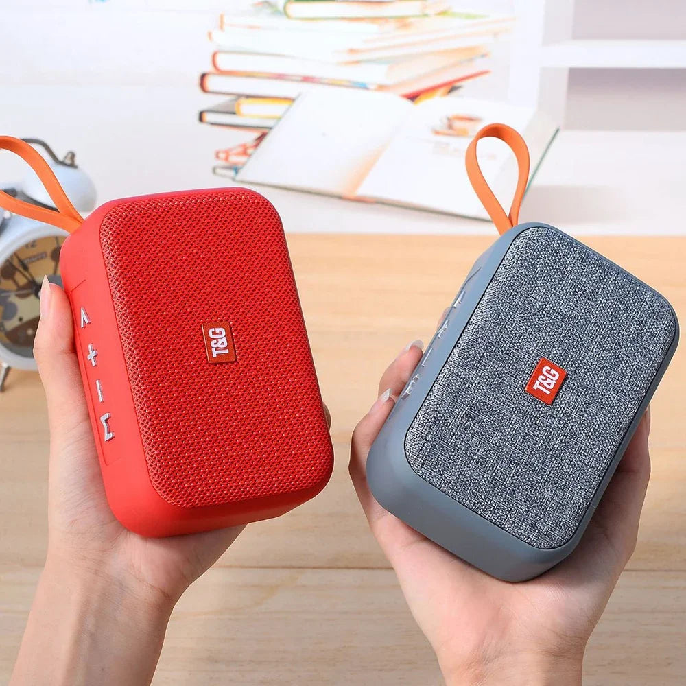 Portable Bluetooth Speaker Radio FM Mini Wireless Waterproof Subwoofer Sound Box Music Caixa De Som Small Woofer Column Bass Mp3
