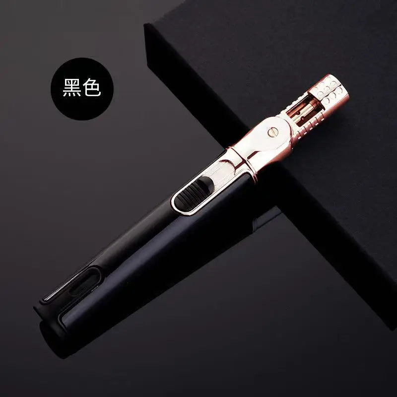 Mini Cordless Torch Blow Torch Pen Shaped Gas Soldering Iron Gun Welding Tool Soldering Iron Flamethrower Butane Torch Gun