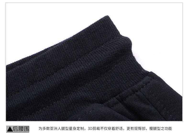 Long Three Quarter Men's Shorts Cotton Elastic Summer Bermuda Male 3/4 Calf Big Size Plus Large 6XL 7XL 8XL 9XL Cuff Below Knee
