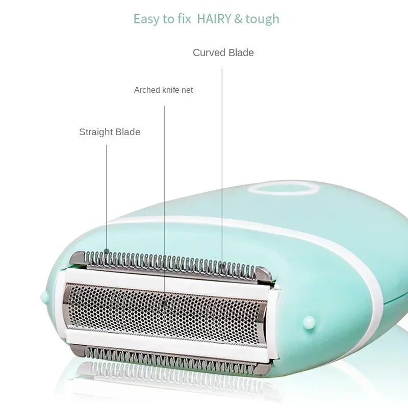 Waterproof Hair Removal Machine Trimmer Knife Tip Women Whole Body Washable Armpit Hair And Leg Hair Without Black Spots