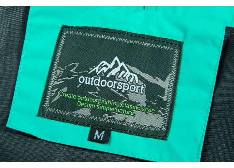 TRVLWEGO Women's Autumn Waterproof Rain Jacket Camping Lightweight Raincoat Hooded Hiking Jacket Softshell Windbreaker Coats