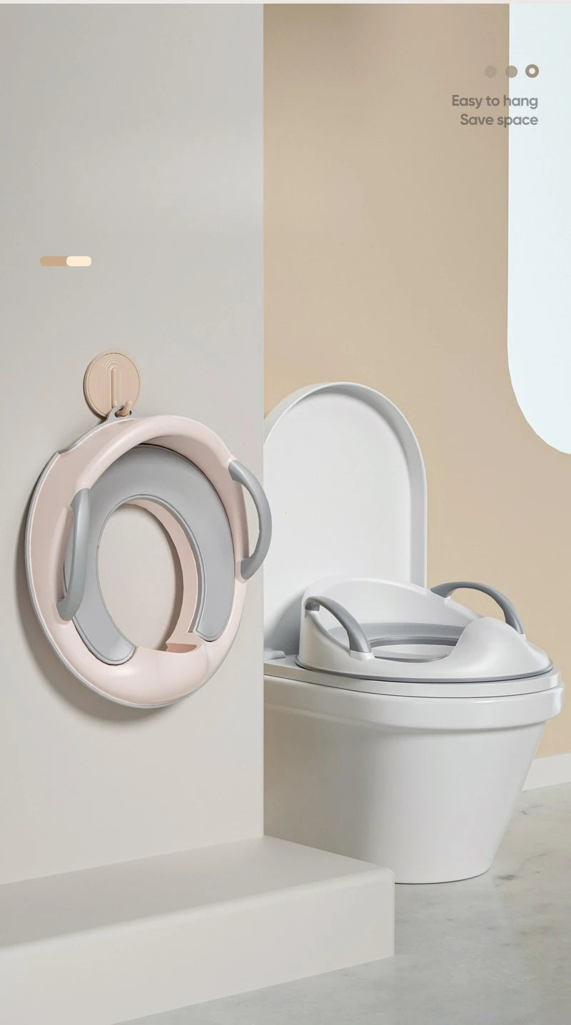 Baby and Child Toilet Seat Ring Female Baby and Little Boy Cushion Bedpan Cover Children's Toilet Household Auxiliary Toilet Kid