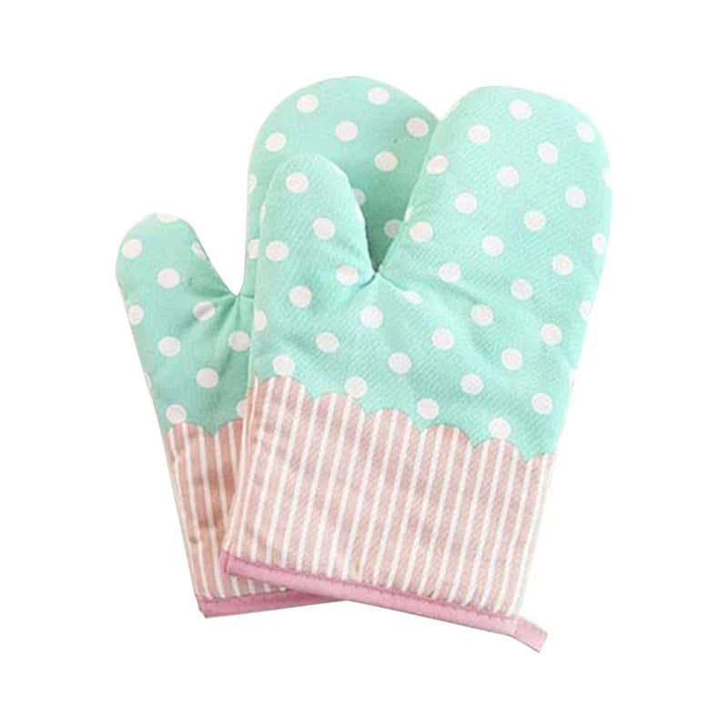 1Pcs Hot Oven Mitts Baking Anti-Hot Gloves Pad Oven Microwave Insulation Mat Baking Kitchen Tools
