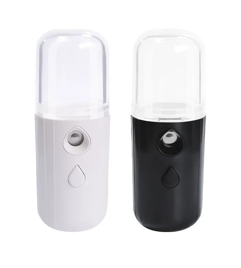 Handheld  mini spray face Steam meter  Nano spray water refill meter charging Portable eye moistening face humidifier household