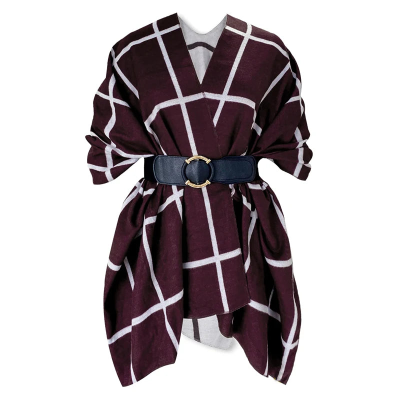 2024 New Poncho Women Luxury Winter Warm And Fashionable Comfortable Windproof luxery designer women Shawl Outing