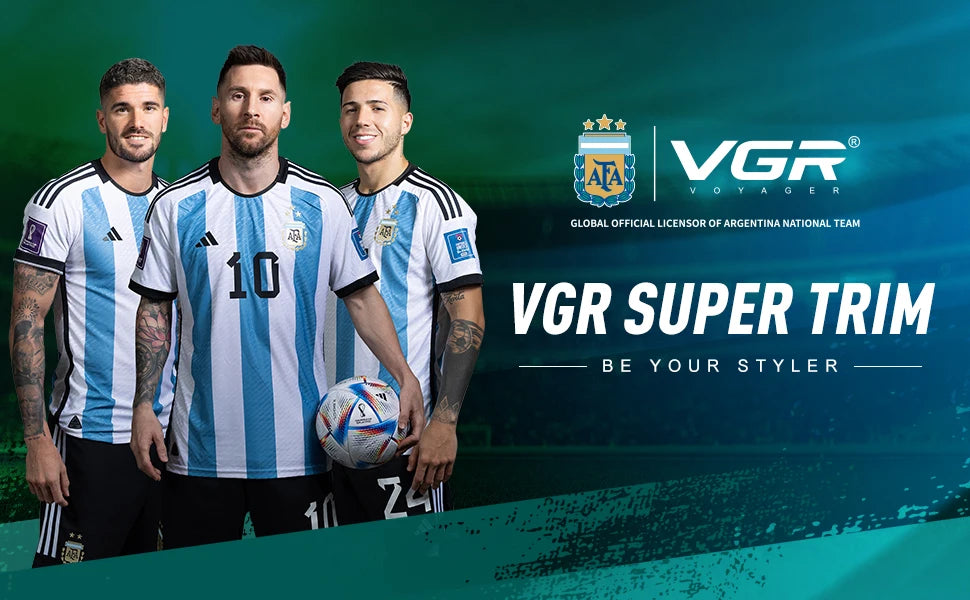 VGR Hair Trimmer Professional Hair Clippers Cordless Hair Cutting Machine Barber Combo Electric Haircut Trimmer for Men V-877 S2